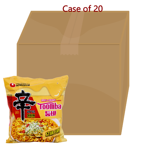 Load image into Gallery viewer, Nong Shim Ramyun Stir Fry Toomba (Spicy &amp; Creamy Flavour)-農心辛拉麵辣奶油拌麵-137g-INNS122-20
