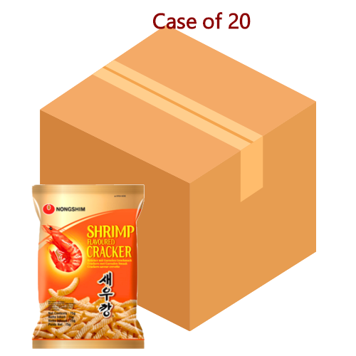 Nong Shim Shrimp Flavoured Crackers-農心蝦條-75g-SNACNS102-20