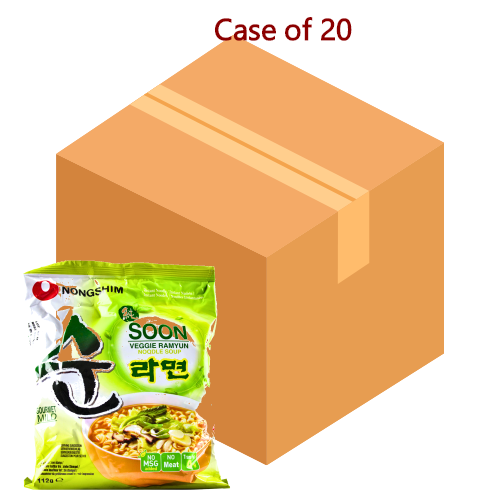 Nong Shim Soon Veggie Ramyun-農心純齋湯麵-112g-INNS113-20