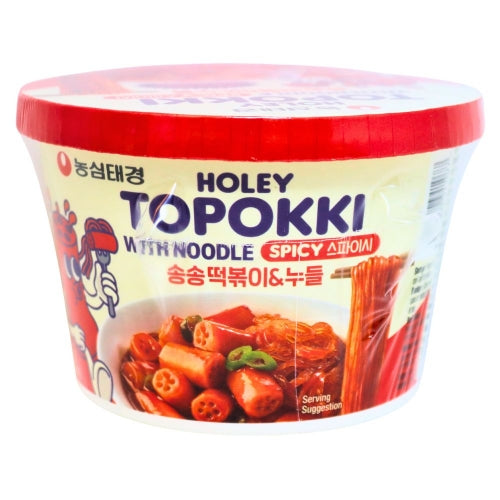 Nong Shim Taekyung Holey Topokki - Spicy-農心碗裝年糕－辛辣味-128g-RCAKE481
