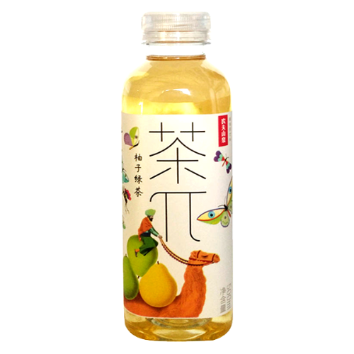 Nongfu Spring Grapefruit Green Tea-農夫山泉茶兀-柚子綠茶-500ml-DRINF203