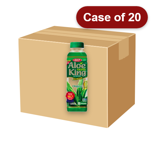 OKF Aloe Vera Drink - Original-蘆薈王庫拉索蘆薈汁-原味含果粒-500ml-DRIOKF101-20
