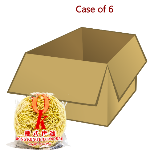 OK Brand Hong Kong E-Fu Noodle-港式伊麵-420g-DNOOOK104-6
