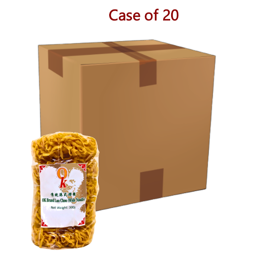 갤러리 뷰어에 이미지 로드, OK Brand Loo Choo (Broad Noodle)-傳統撈粗(香港風味)-300g-DNOOOK102-20
