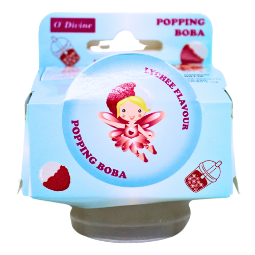 O'Divine Popping Boba - Lychee-O'Divine爆爆珠-荔枝味-130g-TAP160