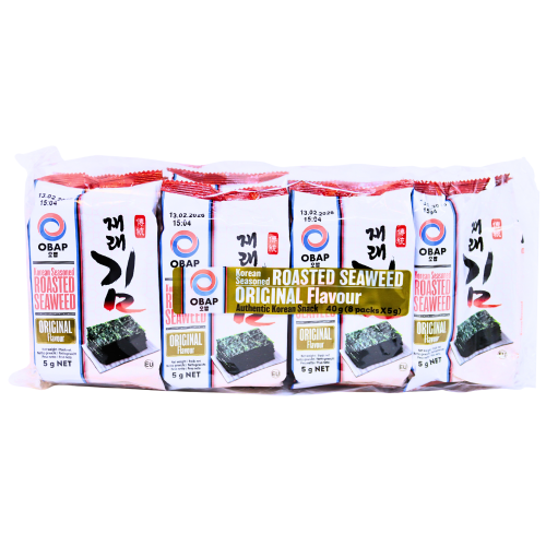Obap Roasted Seasoned Korean Seaweed-韓國即食紫菜-8_5g-SNACOB201