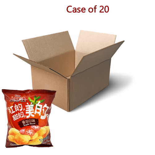 Oishi Potato Chips - Tomato-上好佳薯片 - 番茄口味-50g-SNACOS206-20