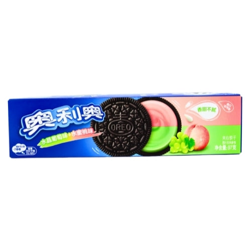 Oreo Cookies - Grape & Peach-奧利奧餅乾-葡萄蜜桃-97g-BISOO114