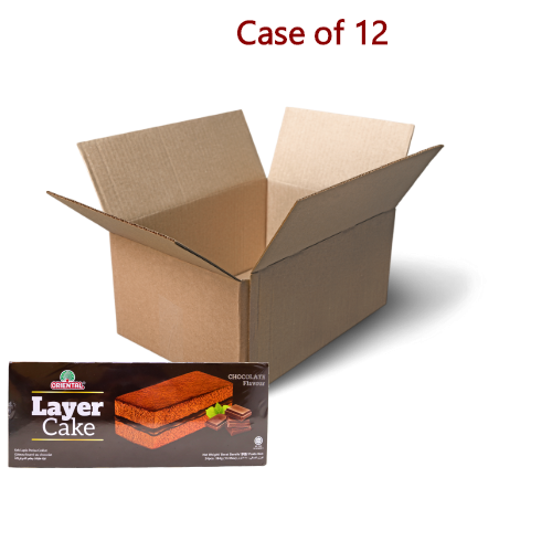 Tải hình ảnh vào trình xem Thư viện, Oriental Brand Layer Cake Chocolate Flavour-巧克力奶油蛋糕-16g_24-SNACOB104-12

