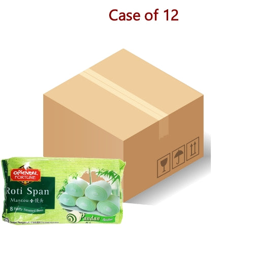 Oriental Fortune Mantou - Pandan-香葉饅頭-360g-DIMOF106-12