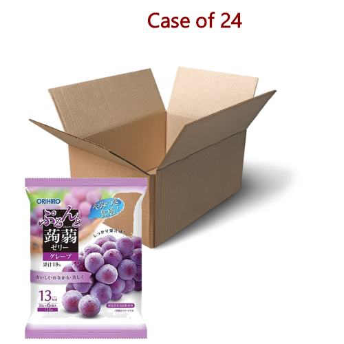 Orihiro Purun Gummy - Grape-蒟蒻果凍-葡萄味-127g-SNACORI101-24