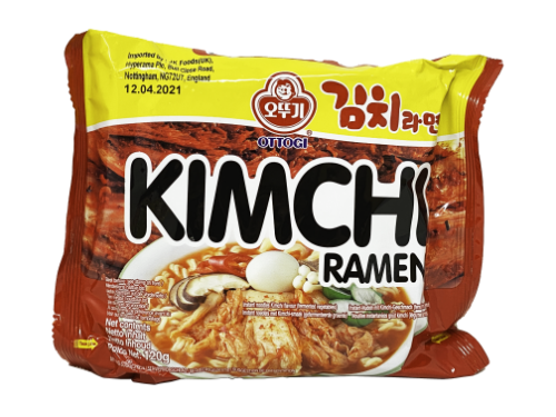 Load image into Gallery viewer, Ottogi Jin Ramyun - Kimchi-韓國不倒翁泡菜拉面-单包-120g-INOT111
