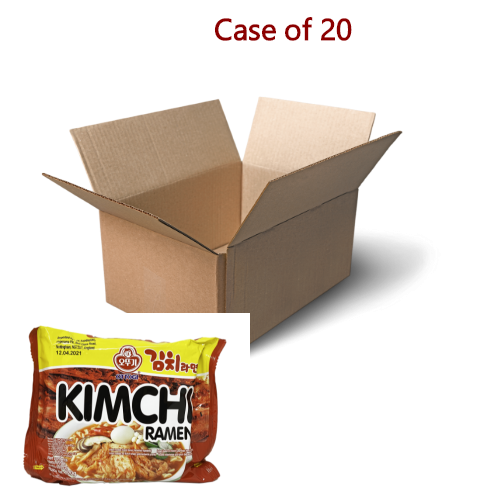 Ottogi Jin Ramyun - Kimchi-韓國不倒翁泡菜拉面-单包-120g-INOT111-20