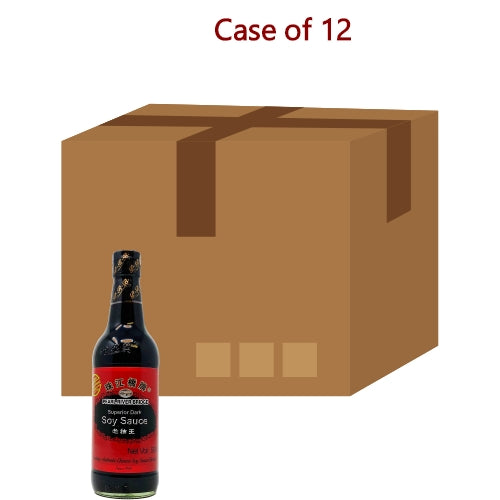 PRB Dark Soy Sauce - Bottle-珠江老抽王-500ml-SOY201-12