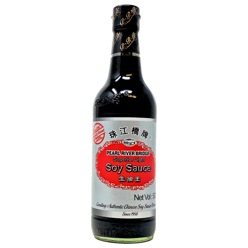 PRB Light Soy Sauce - Bottle-珠江生抽王-500ml-SOY202
