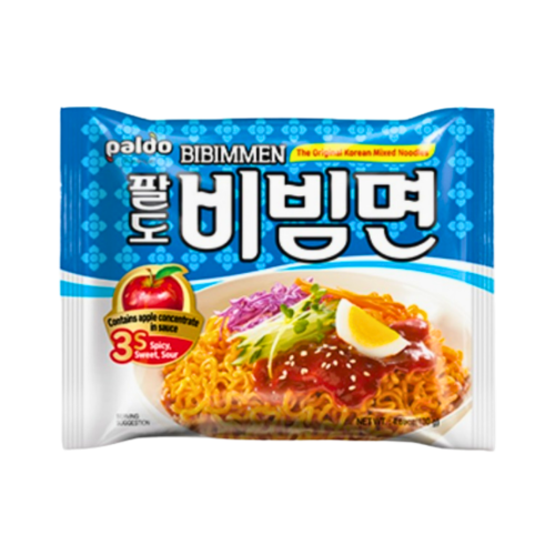 Paldo Bibim Men (Sweet & Spicy Flavour)-八道韓式乾拌面-5_130g-INP105