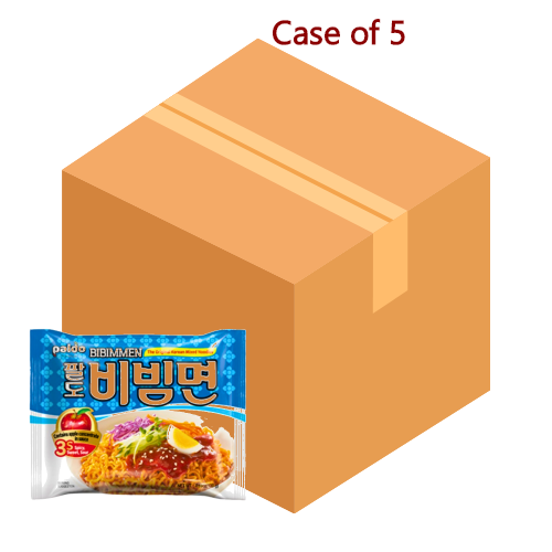 Paldo Bibim Men (Sweet & Spicy Flavour)-八道韓式乾拌面-5_130g-INP105-5