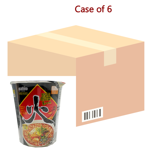 Paldo Hwa Cup Ramyun (Hot & Spicy Flavour)-八道御膳火杯裝麵-65g-INP255-6