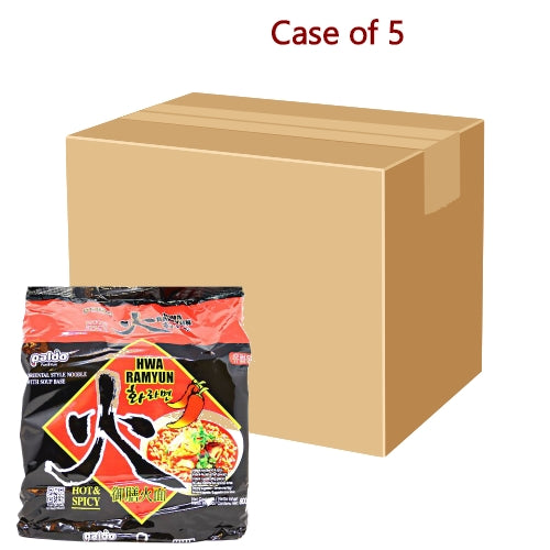 Paldo Hwa Ramyun (Hot & Spicy Flavour)-八道御膳火面-5_120g-INP103-5