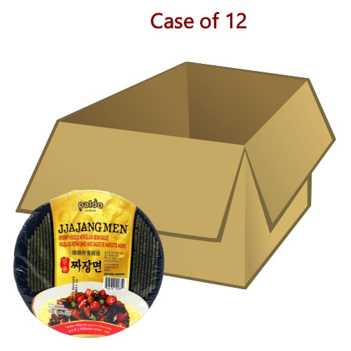 将图像加载到图库查看器中， Paldo JjaJang Men - Bowl-八道泡菜先生炸醬乾拌碗麵-190g-INP256-12
