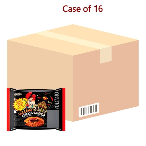 将图像加载到图库查看器中， Paldo Volcano Chicken Noodle-八道超辣火雞拌面-4_140g-INP110-16
