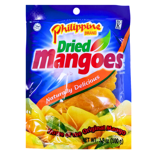 Philippine Brand Dried Mangoes-菲律賓芒果干-100g-SNACPH102
