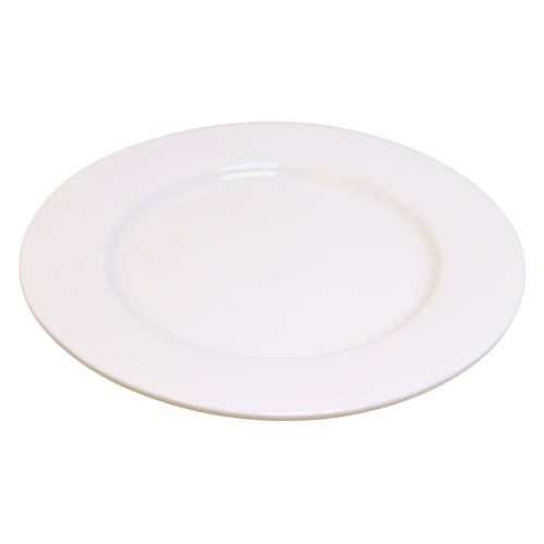 Plate Plain White 10