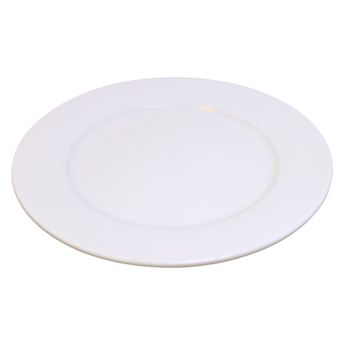 Plate Plain White 12