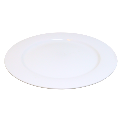 Plate Plain White 6.5