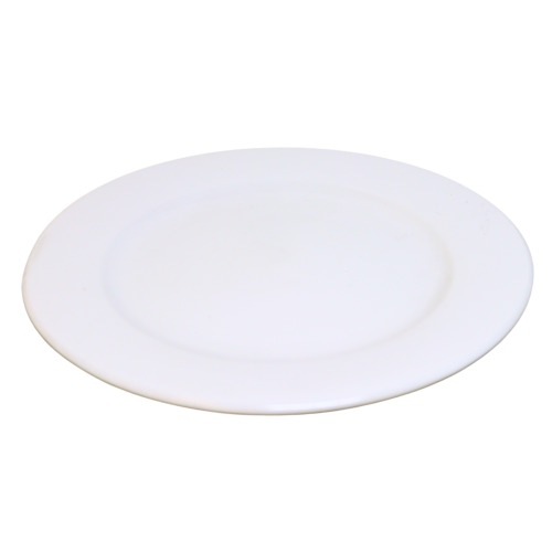 Plate Plain White 9