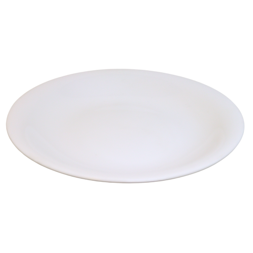 Platter Plate Plain White 12"-12吋白色深圓碟-1pcs-KITPL121