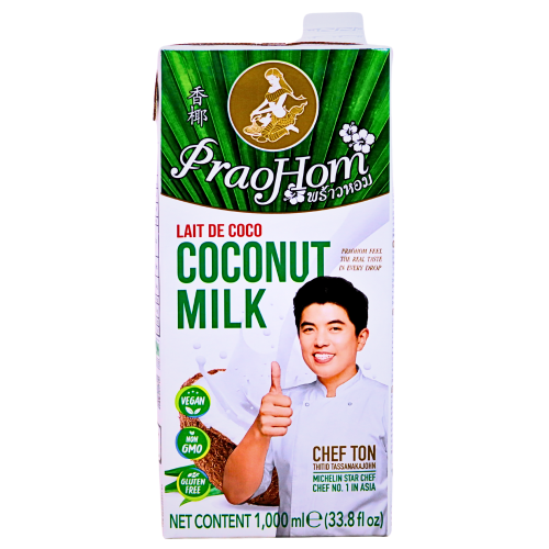 Prao Hom Coconut Milk 17-19% Tetra-泰國椰奶-1L-COC256