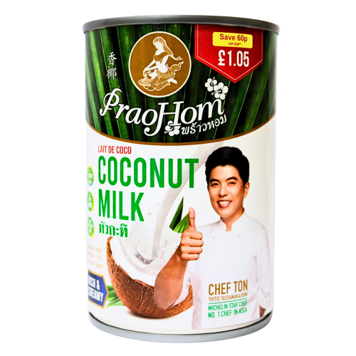 Prao Hom Coconut Milk (82% Coconut extract)-泰國椰奶-400ml-COC220