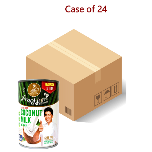 Load image into Gallery viewer, Prao Hom Coconut Milk (82% Coconut extract)-泰國椰奶-400ml-COC220-24
