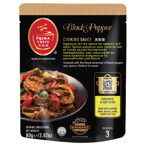 Prima Taste Black Pepper Cooking Sauce-百勝厨黑胡椒醬-80g-SAUPT251