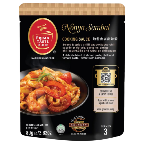 Prima Taste Nyonya Sambal Cooking Sauce-百勝厨娘惹參巴醬-80g-SAUPT255