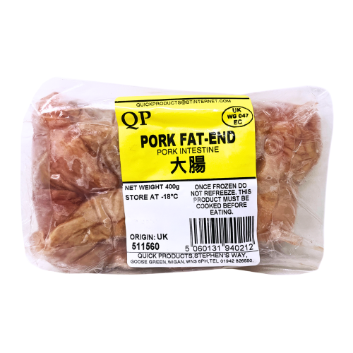 Tải hình ảnh vào trình xem Thư viện, QP Pig Fat End-豬大腸-400g-FMEATHS101
