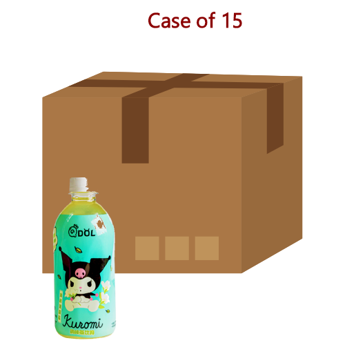 Load image into Gallery viewer, Q Dol Kuromi Jasmine Tea - Grapefruit-酷洛米系列茉莉花茶-西柚味-420ml-DRIQD452-15
