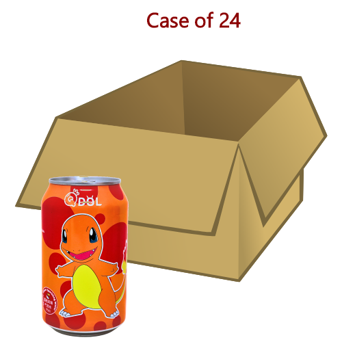 โหลดรูปภาพเข้าสู่ตัวดูแกลเลอรี, Q Dol Pokemon Soda - Lychee (Fennekin)-夢可寳荔枝風味氣泡水-330ml-DRIQD302-24
