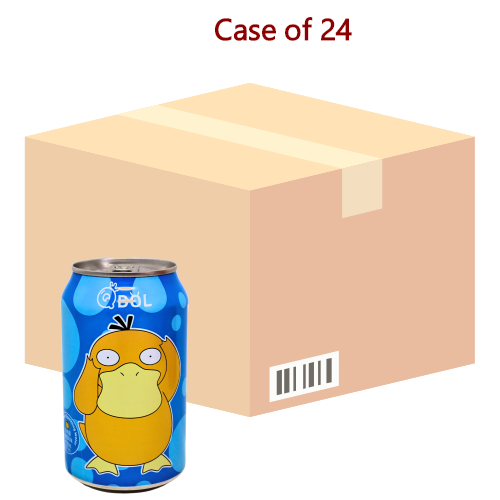 Tải hình ảnh vào trình xem Thư viện, Q Dol Pokemon Soda - Tangerine (Pikachu)-寶可夢柑橘風味氣泡水-330ml-DRIQD303-24
