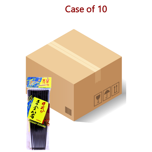 QiQuan Japanese Style Alloy Chopsticks - Black-齊泉日式合金筷-10prs-KITCUT124-10