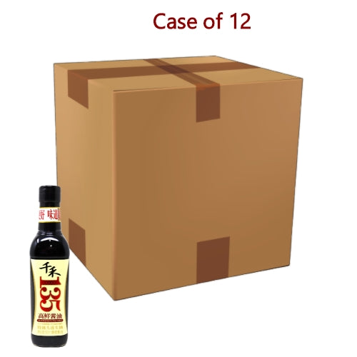 QianHe 135 Days Light Soy Sauce-千禾135天高鮮生抽-500ml-SOY257-12