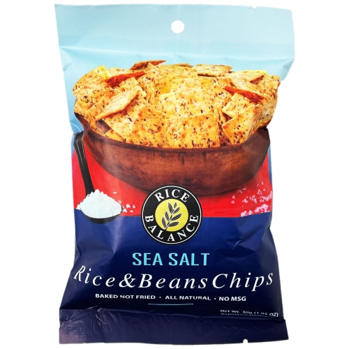 RB Rice & Beans Chips - Sea Salt-大豆米餅-海鹽味-30g-SNACRB103