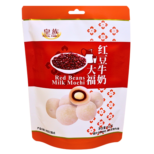 RF Milk Mochi Red Bean Flavour-皇族红豆牛奶大福-102g-SNACRF124