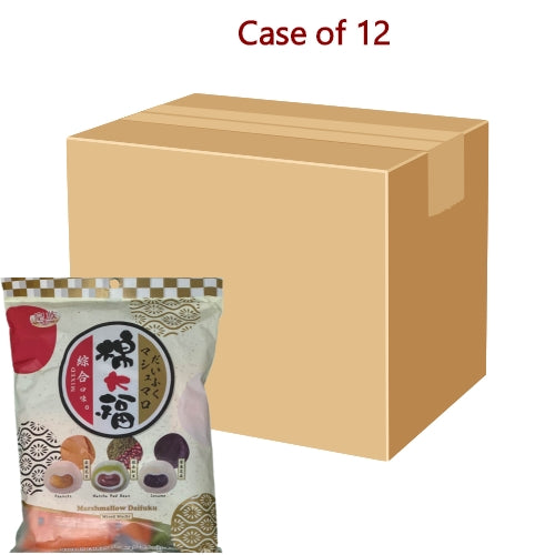 RF Mixed Marshmallows - Grape, Strawberry & Chocolate-皇族綜合棉花糖-葡萄,草莓和巧克力-150g-CANRF101-12