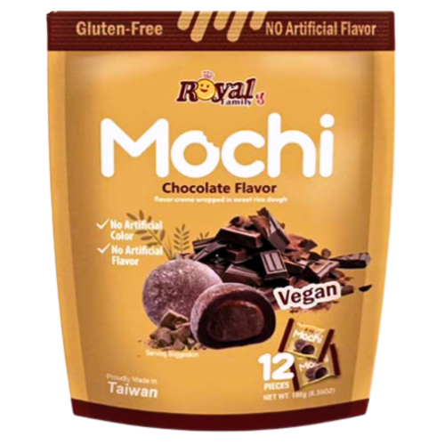 Load image into Gallery viewer, RF Mochi - Chocolate-皇族麻糬-巧克力-180g-SNACRF130
