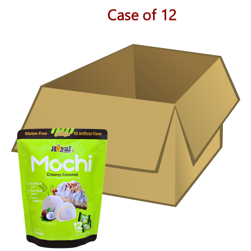 Load image into Gallery viewer, RF Mochi - Creamy Coconut-皇族麻糬-香濃椰子-180g-SNACRF127-12
