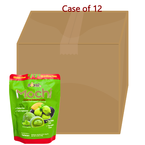 RF Mochi - Creamy Matcha Latte-皇族麻糬-濃抹茶拿鐵-180g-SNACRF121-12