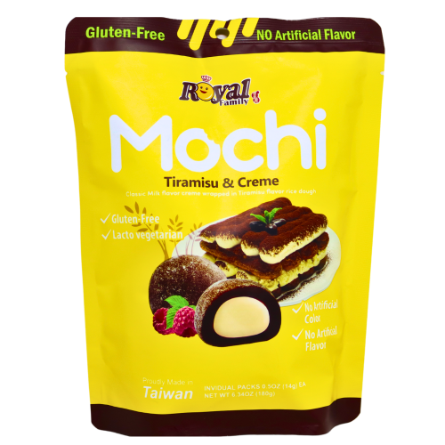 โหลดรูปภาพเข้าสู่ตัวดูแกลเลอรี, RF Mochi - Tiramisu-皇族麻糬-提拉米蘇-180g-SNACRF118
