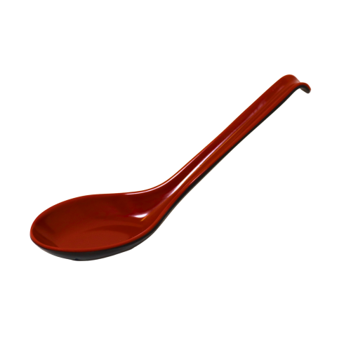 R&B Melamine Japanese Rice Spoon 178mm-密胺日式匙更-長-1pcs-KITCUT409